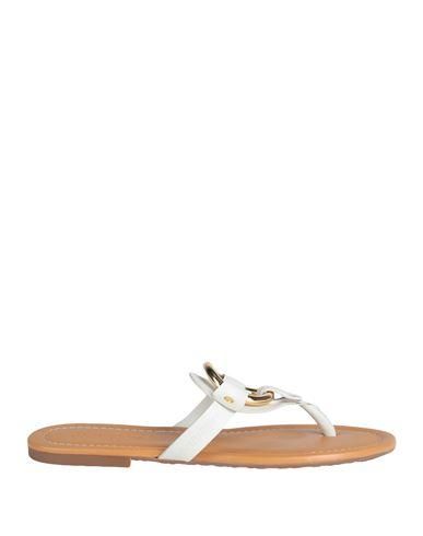 White Chloé Leather Sandals: Shop up to −71% | Stylight