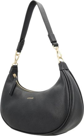 LouLou Essentiels Alix Schoudertas - Dames - Schoudertassen - Zwart - ONE Size - Leer - Tassen