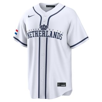 Nike Ceddanne Rafaela Netherlands National Baseball Team 2026 World Baseball Classic Nike Mens Stadium Jersey in White | RE260GZQW3N-16Y
