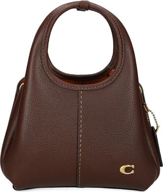 Coach Borsa tote 19 Lana in pelle - Marrone