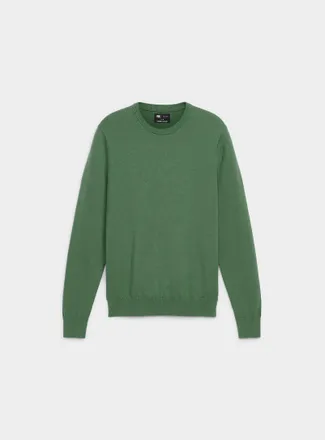 Le 31 Mens Minimalist crew-neck sweater