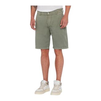 7 For All Mankind Pantalones cortos tipo chino Perfect - Shorts - Hombre - Verde - W34