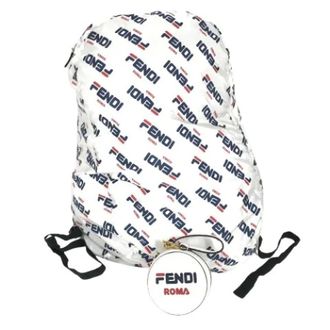 Fendi unisex, Pre-owned, Wit, Maat: ONE Size Nylon