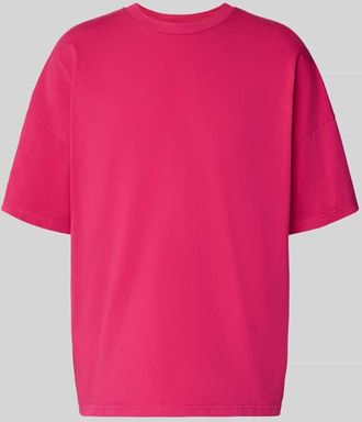 American Vintage American Vintage T-Shirt mit geripptem Rundhalsausschnitt Modell FIZVALLEY in Altrosa, Gr&ouml;&szlig;e M/L