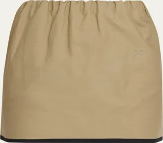 Nackiy&eacute; Canvas Cotton Mini Skirt
