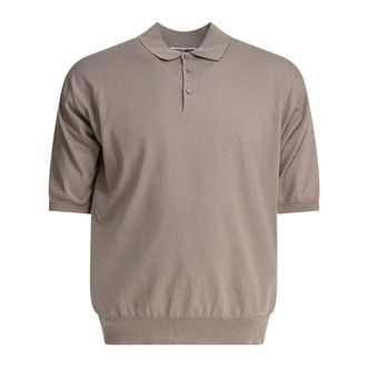 Kaptain Sunshine Polo Shirts, male, Gray, Size: 2XS Mens Clothing Knitwear Grey Ss25
