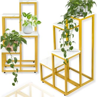 OEM Soporte Para Flores De Pie, Estante De Metal, Soporte Para Flores, Plantas, Macetas, 4 Niveles
