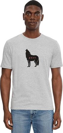 Prana Wolf Pack Journeyman Short Sleeve T-Shirts Mens T Shirt Heather Grey : 2XL, Cotton