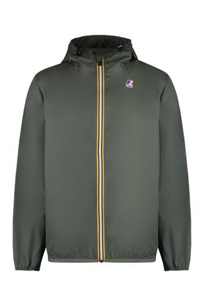 K-Way Claude Hooded Nylon Jacket