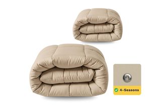 Swiss Sense Zelesta Wonderbed Warm Sand - Dekbed zonder overtrek 4 seizoenen