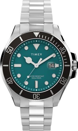 Timex Harborside Coast Heren Zilveren Horloge TW2V91900