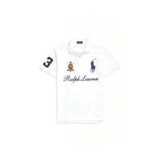 Ralph Lauren Polo Shirt with Patch - male - Ralph Lauren - Polo Shirts - White - L - Tops