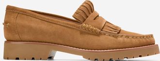Cole Haan Womens Treena Lug Kiltie Loafers - Brown Size 6.5