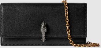 Gucci Dionysus Wallet On Chain, Black, Leather