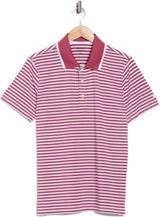 Brooks Brothers Feeder Stripe Polo in Violet/White at Nordstrom Rack, Size Xx-Large