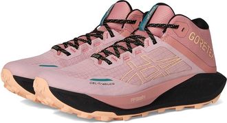 Asics Gel-Trabuco Mt Gtx Womens Shoes Morganite/Apricot Crush : 11.5 B - Medium, Rubber/Synthetic