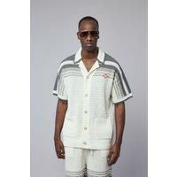 Casablanca White / Grey Knitwear