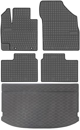 OEM Suzuki Ignis Iii Hatchback Desde Enero De 2017. Juego De Alfombrillas De Goma Para Coche + Alfombrilla Para Maletero
