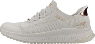 Skechers Bobs Squad 4 - Dire Step - Dames - Sneakers - Wit - 39 EU - Schoenen