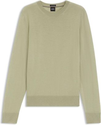BOSS Merino wool sweater in a regular fit