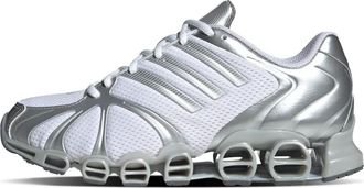 adidas Zilveren Mega Ghostride Sneakers - Dames - Hardloopschoenen - Grijs - 40 EU - Fitness