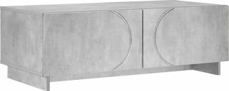 vidaXL Mesa De Centro Gris Hormig&oacute;n 102 X 50,5 X 35 Cm Vidaxl