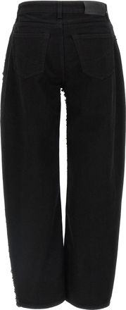 Stella McCartney Boucl&eacute; Jeans - Black