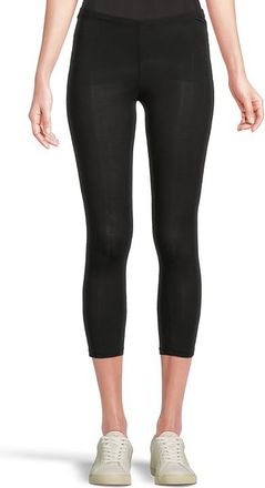 Splendid Modal Crop Leggings Womens Capri Black : LG (Womens 10-12) 20.5, Cotton/Modal/Spandex