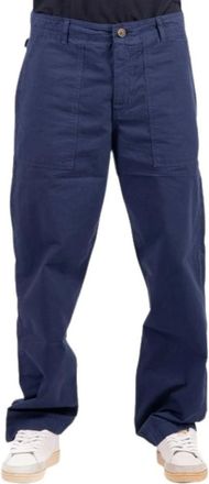 Sebago Broeken, Heren, Blauw, M, Katoen, Milton Broek