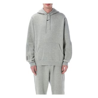 Nike Embroidered Logo Hoodie - male - Nike - Long Sleeve Training Tops - Gray - XL - Sport