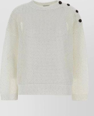 Brunello Cucinelli crochet jumper