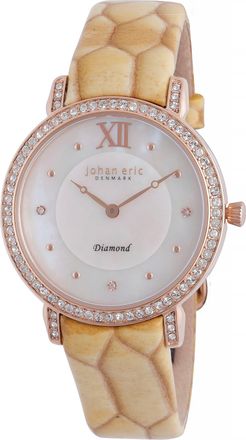 Johan Eric Denmark Ribe Quartz Leather Watch