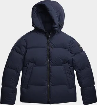 Canada Goose Men & apos;s Crofton Matte Nylon Hooded Puffer Jacket
