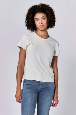Dear John Denim Unity Short Sleeve Tee In Dawn Blue