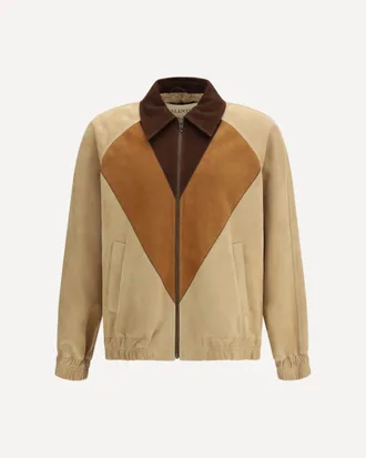 Valentino Giacca in pelle scamosciata Man 50