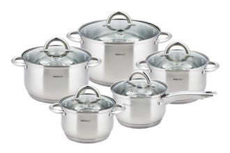 OEM Juego De Cocina Kinghoff Kh-4449 De 10 Piezas