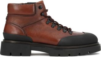 Kazar Killianos - Heren - Veterlaarzen - Bruin - 42 EU - Leer - Schoenen