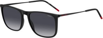 HUGO BOSS Zwart/Grijs Getinte Zonnebril - Heren - Zonnebrillen - Zwart - 57 MM - Accessoires