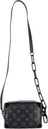 Louis Vuitton Pre-owned Cross Body Bags, female, Black, Size: ONE SIZE Pre-owned Canvas louis-vuitton-bags