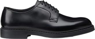 Doucal's Schoenen, Heren, Zwart, 42 EU, Leer, Stringata Derby
