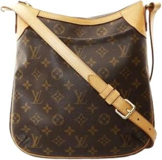 Louis Vuitton Pre-owned Cross Body Bags, female, Brown, Size: ONE SIZE Pre-owned Fabric Cross Body Bag