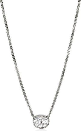 John Hardy JH Lovestruck Necklace, Sterling Silver, Lab-Grown Diamond, 1.25TCW at Nordstrom, Size 16