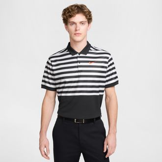 Nike Mens Victory+ Dri-FIT Golf Polo in Black | FZ7446-010