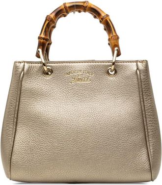 Gucci Pre-owned Gucci Mini Calfskin Bamboo Shopper Satchel Ladies 2HQGTQ0H0FNWCSJN