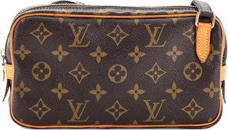 Louis Vuitton Pochette Marly Bandouliere Bag Monogram Canvas crossbody bag - Bruin