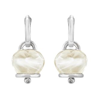 CHANTECLER Oorbellen Et Voil&agrave; Campanelle Zilver - Dames - Oorbellen - Grijs - ONE Size - Accessoires