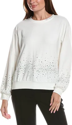 Karl Lagerfeld Karl Lagerfeld Crystal Pearl Sweatshirt