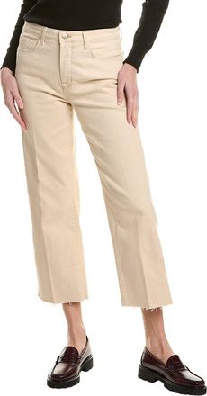 L'agence LAgence Wanda High-Rise Crio Oat/Mothergoose Con Wide Leg Jean