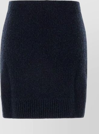 Bottega Veneta boucl&eacute; mini skirt