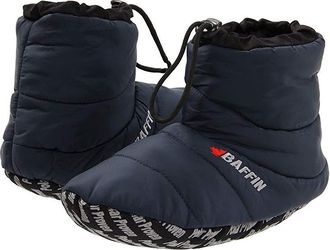 Baffin Cush Booty Slippers Navy : LG (US Mens 7-8 - US Womens 9-10) Medium, Nylon